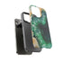 Green Geode in Watercolor - Impact Resistant Phone Case